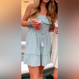 American eagle stripped dress